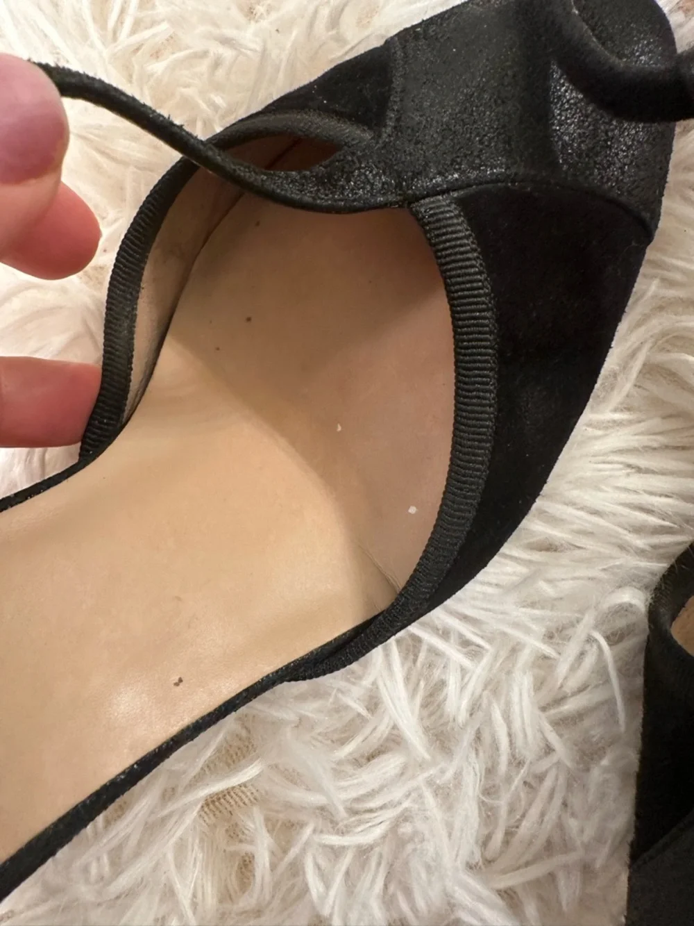 Repetto Baya T-Strap Pumps in black suede size 36